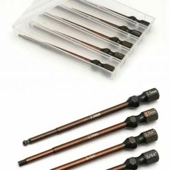 Team Associated Factory Team 1/4" 5-Piece Power Tool Tips Set for Tools