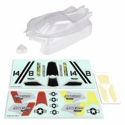 Team Associated REFLEX 14B Clear Body: 14B 14T for Bodies