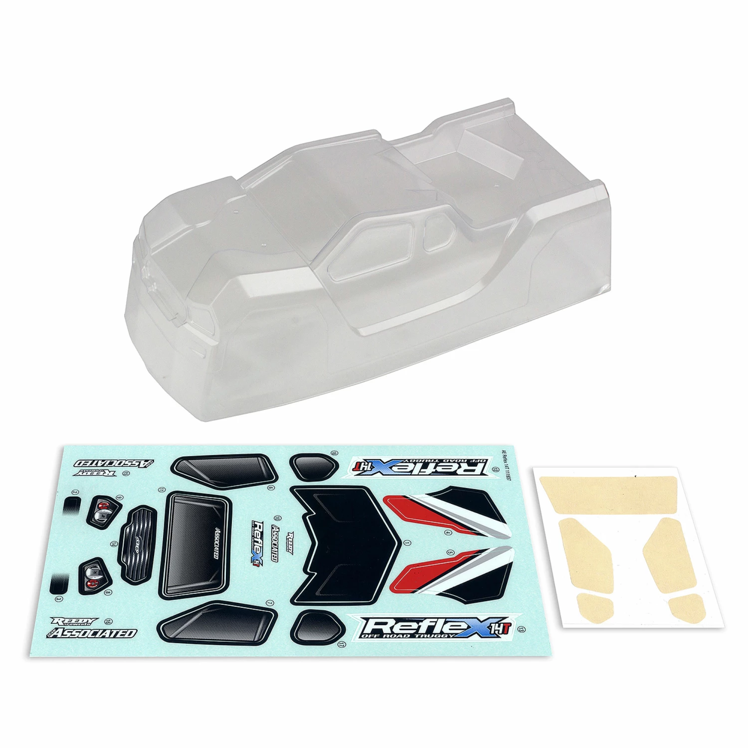 Team Associated REFLEX 14T Clear Body: 14B 14T for Bodies 1 Team Associated REFLEX 14T Clear Body: 14B 14T for Bodies