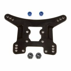 Team Associated 1/14 Rear Shock Tower, black aluminum for Parts