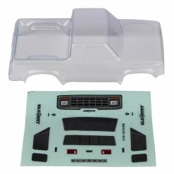 Team Associated Sendero Body, Clear: Enduro 24 for Bodies