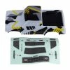 Team Associated Sendero Body, Black and Yellow: Enduro24 for Bodies
