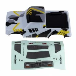 Team Associated Sendero Body, Black and Yellow: Enduro24 for Bodies