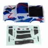 Team Associated Sendero Body, Red and Blue: Enduro24 for Parts