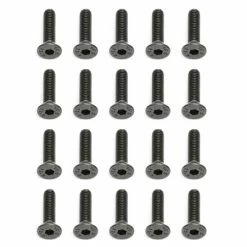 Team Associated M3x12mm Flat Head Hex Screw: MGT for Parts