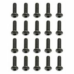 Team Associated M3x10mm Button Head Hex Screw: MGT for Parts