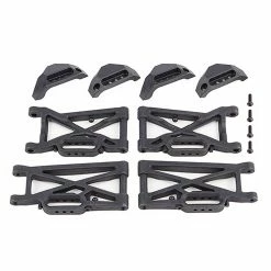 Team Associated Suspension Arm Set: Rival MT10 for Parts