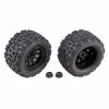 Team Associated Tires and Method Wheels mounted hex: Rival MT10 for Tires & Wheels