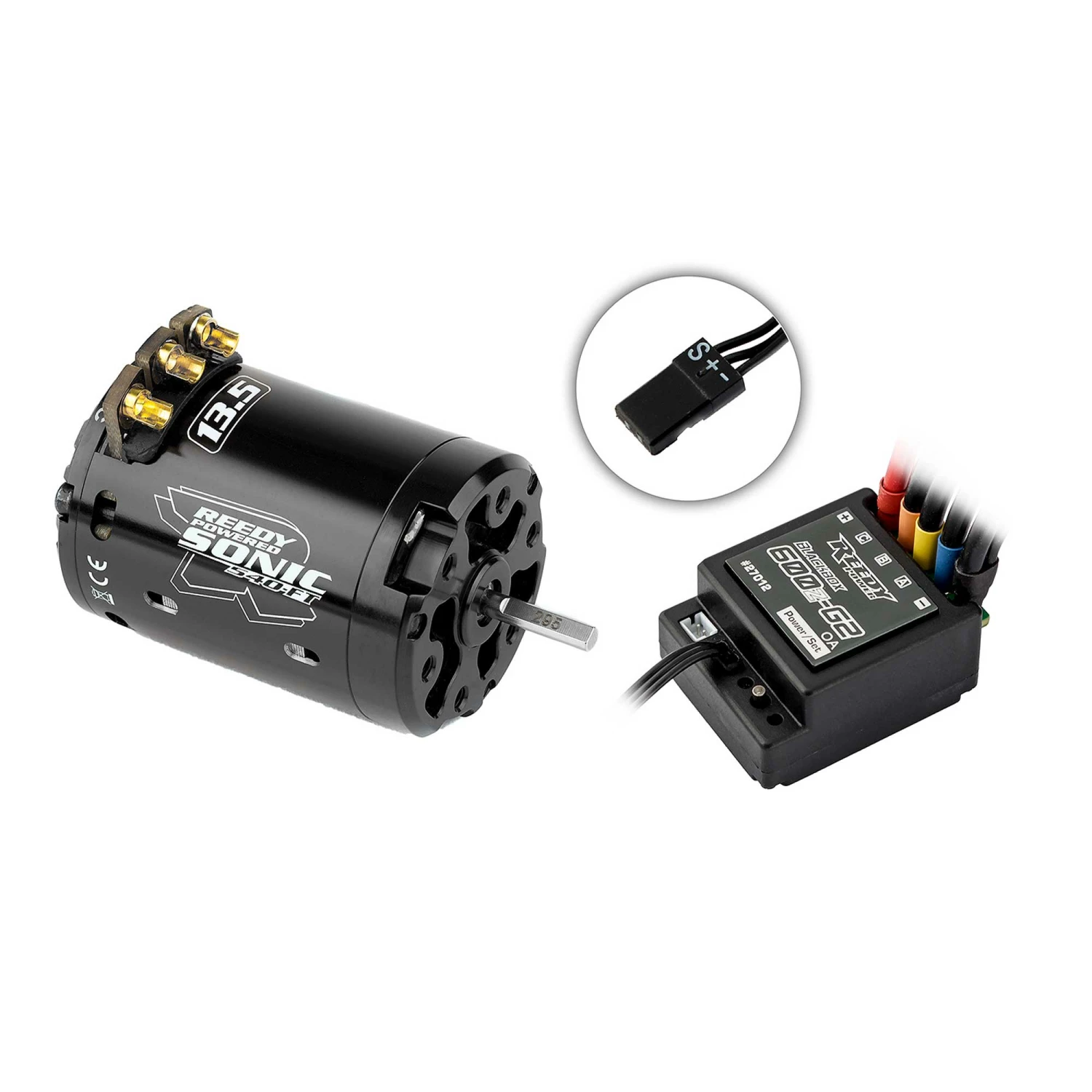 Team Associated Blackbox 600Z-G2 ESC / Sonic 540-FT 13.5 Combo for Electronic Speed Controls 1 Team Associated Blackbox 600Z-G2 ESC / Sonic 540-FT 13.5 Combo for Electronic Speed Controls