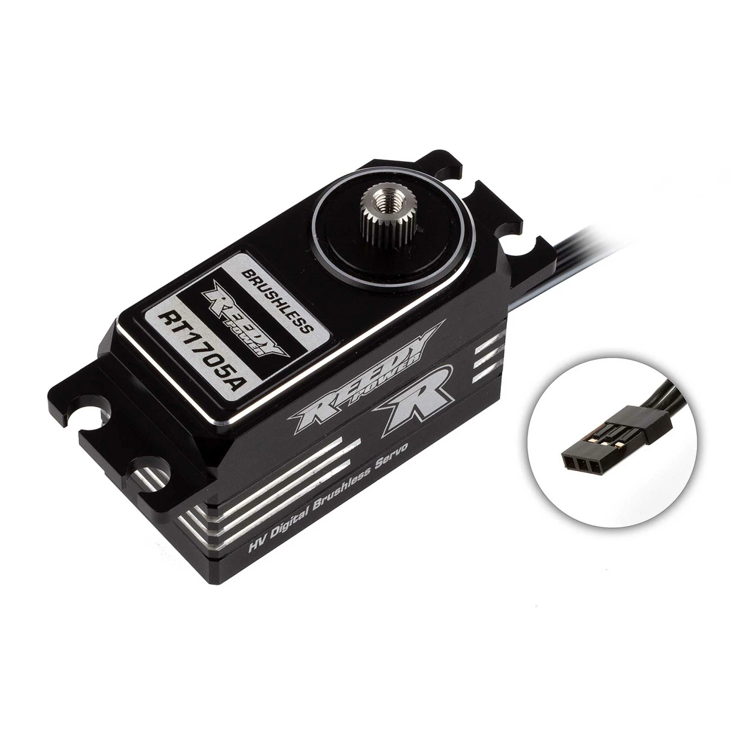 Team Associated RT1705A Digital HV Aluminum Brushless Low-Profile Servo for Servos 1 Team Associated RT1705A Digital HV Aluminum Brushless Low-Profile Servo for Servos