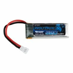 Team Associated 3.7V 520mAh 1S 10C WolfPack LiPo Battery for Batteries