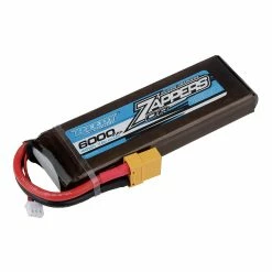Team Associated 7.6V 6000mAh 2S 130C Zappers DR Stick Softpack LiHV Battery: XT90 for Batteries