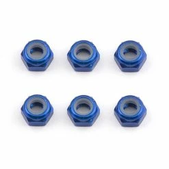 Team Associated Factory Team M3 Aluminum Locknut (6) for Parts