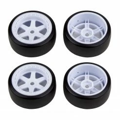 Team Associated Hoonitruck Wheels and Tires, Drift for Tires & Wheels