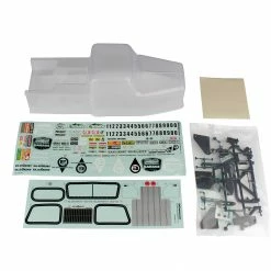 Team Associated Enduro Ecto Body Set, Clear for Bodies