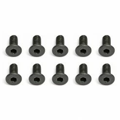 Team Associated M2.5 x 0.45 x 6 FHC Screws (10) for Parts