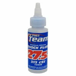 Team Associated Factory Team Silicone Shock Fluid, 27.5Wt (313 cSt) 2oz for Lubricants