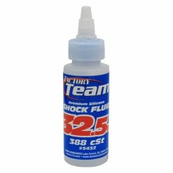 Team Associated Factory Team Silicone Shock Fluid, 32.5Wt (388 cSt) 2oz for Lubricants