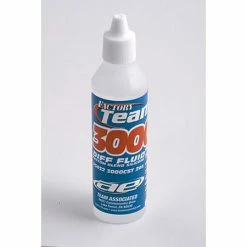 Team Associated Factory Team Silicone Diff Fluid, 3000 cSt 2oz for Lubricants
