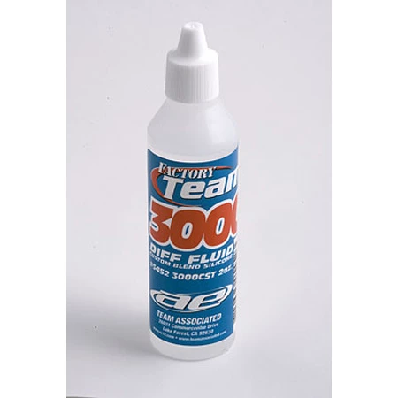 Team Associated Factory Team Silicone Diff Fluid, 3000 cSt 2oz for Lubricants 1 Team Associated Factory Team Silicone Diff Fluid, 3000 cSt 2oz for Lubricants