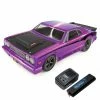 Team Associated 1/10 DR10 2WD Drag Race Car Brushless RTR, Purple, LiPo Combo for Ready-To-Run