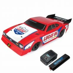 Team Associated 1/10 DR10 2WD Pro Reakt Brushless RTR, Lucas Oil, LiPo Combo for Ready-To-Run