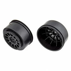 Team Associated 1/10 Method Wheels, 12mm Hex, Black (2) for Tires & Wheels