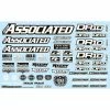 Team Associated DR10 Decal Sheet for Parts