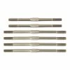 Team Associated FT Titanium Turnbuckle Set, Silver: RC10T6.1 for Parts