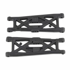 Team Associated RC10T6.1 FT Front Suspension Arms, carbon fiber for Parts