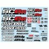 Team Associated RC10SC6.2 Decal Sheet for Parts