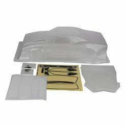 Team Associated Lucas Oil Body, Clear: DR10 Pro Reakt Drag Car for Bodies