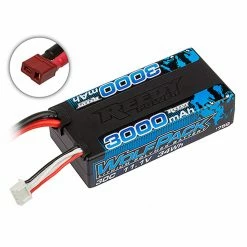 Team Associated 11.1V 3000mAh 3S 30C Reedy Wolfpack Shorty LiPo Battery: T-Plug for Batteries