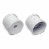 Team Associated 1/10 Truck Rear Wheels, 12mm Hex, White (2) for Tires & Wheels