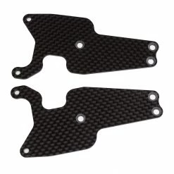 Team Associated Front Lower Suspension Arm Inserts, 1.2mm Carbon Fiber: RC8T3.2 for Parts