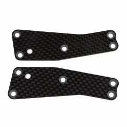 Team Associated Front Upper Suspension Arm Inserts, 1.2mm Carbon Fiber: RC8T3.2 for Parts