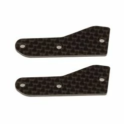 Team Associated RC8B4 FT F/U Suspension Arm Inserts, Carbon Fiber for Parts