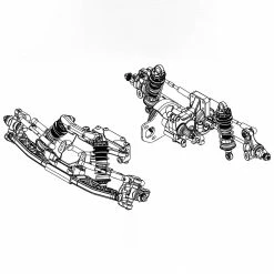 Team Associated 1/10 2WD RC10B6 Builders Support Kit for Parts