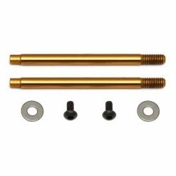 Team Associated 3x21mm Shock Shafts (V2) TiN for Parts