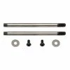 Team Associated Factory Team 3x27.5mm Shock Shafts (V2) Chrome for Parts