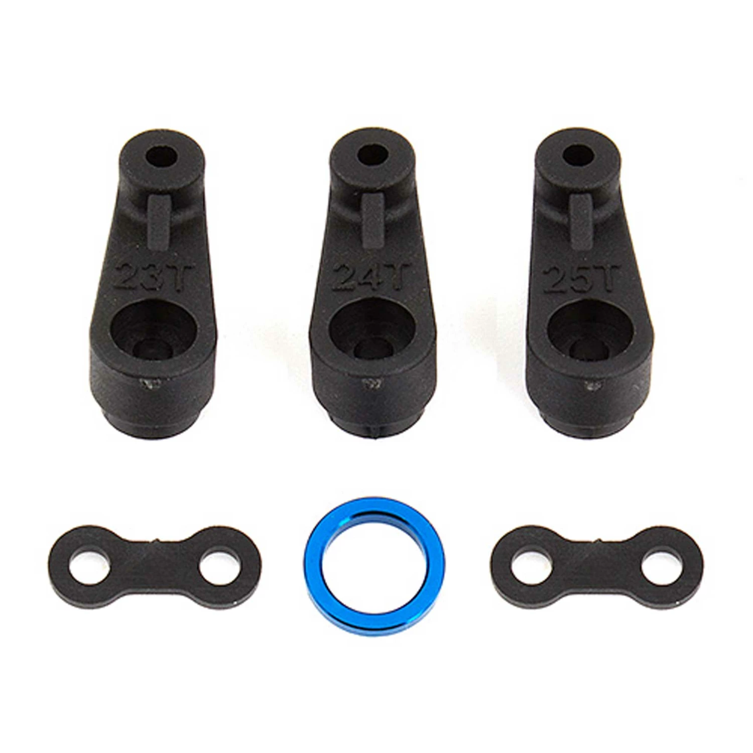 Team Associated B6 Servo Horns 15.5mm with Spacers and Support Ring for Parts 1 Team Associated B6 Servo Horns 15.5mm with Spacers and Support Ring for Parts