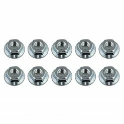 Team Associated Nuts, M4, Serrated, Wheel Nuts for Parts