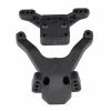 Team Associated FT Top Plate and Ballstud Mount, Carbon: RC10B6 for Parts
