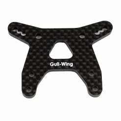 Team Associated RC10B6.3 front shock tower, carbon fiber for Parts