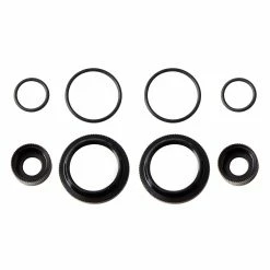Team Associated 12mm SHOCK COLLAR AND SEAL RETAINER SET, BLACK for Parts