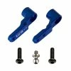 Team Associated FT Steering Bellcrank, +3mm, Blue Aluminum: RC10B6 for Parts