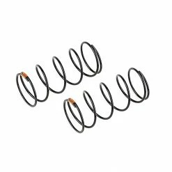 Team Associated 13mm Front Shock Springs, Orange for Parts