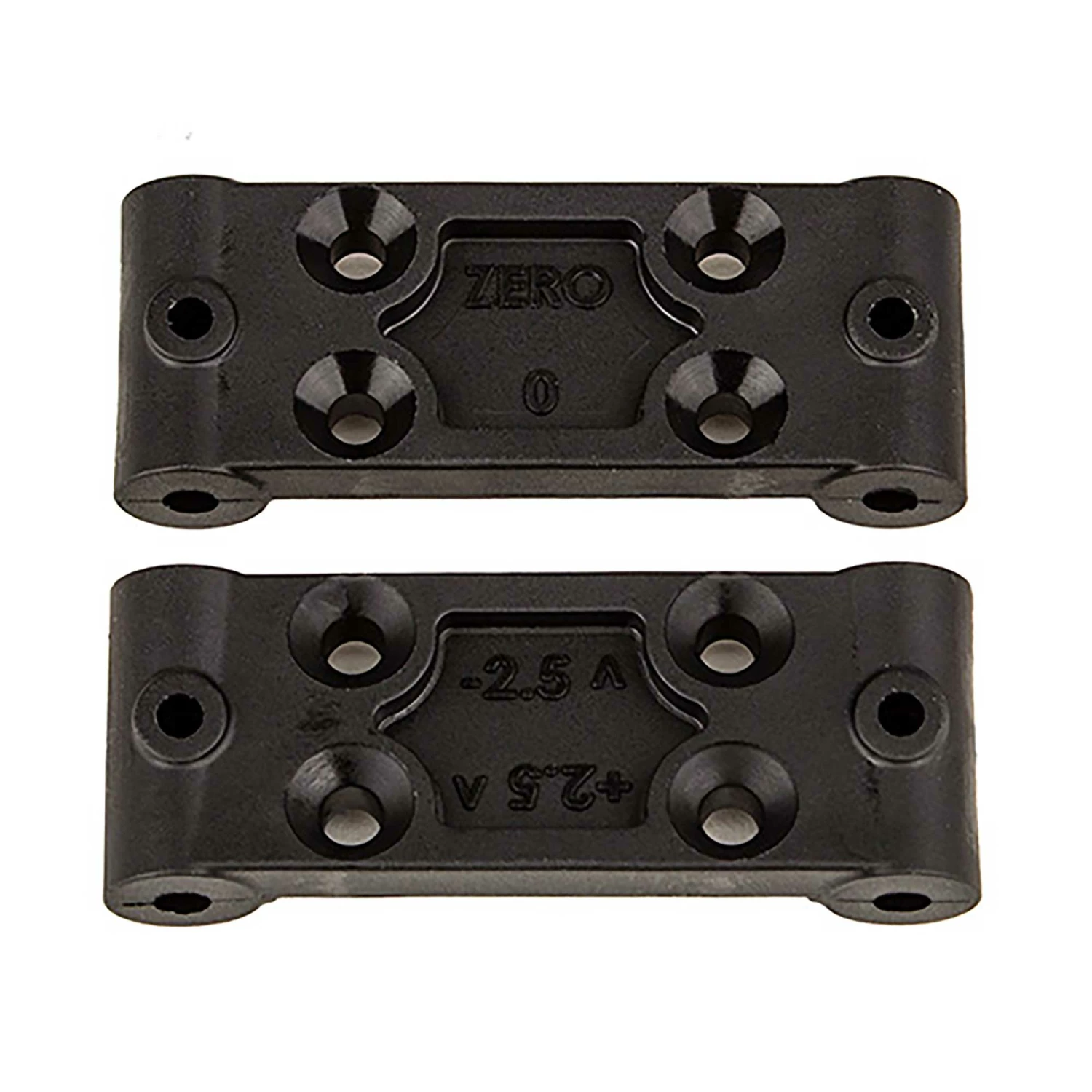 Team Associated RC10B6.4 Front Bulkhead Set, 0deg and 2.5deg for Parts 1 Team Associated RC10B6.4 Front Bulkhead Set, 0deg and 2.5deg for Parts