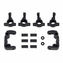 Team Associated RC10B6.4 -1mm Scrub Caster and Steering Blocks for Parts