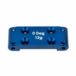 Team Associated RC10B6.4 Front Aluminum Bulkhead, Blue for Parts